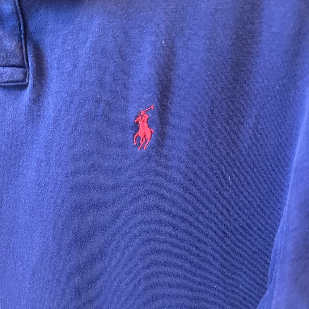 Ralph Lauren Blue Polo Shirt Classic Design Large - Picture 4 of 7